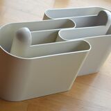 Vintage Magazine rack 1960 Rodolfo Bonetto space age made in Italy design