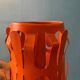 Ikea kajuta - table lamp with orange metal lampshade