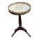 Tripod marble guéridon in gilded Louis XVI style.