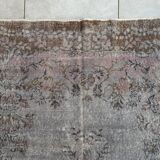 Grey Vintage Turkish Rug sku v768