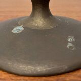 Porte-bougies en métal du milieu du siècle, années 1960, lot de 2