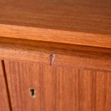Scandinavian sideboard with sliding top