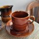 Ensemble petit déjeuner vintage en céramique polonaise