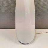 Large table lamp in white porcelain, designed by Axel Larsen for his own company Axella  in the 70s