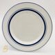 6 Dessert plates Quadrifoglio - Italy - Blue Liseré.
