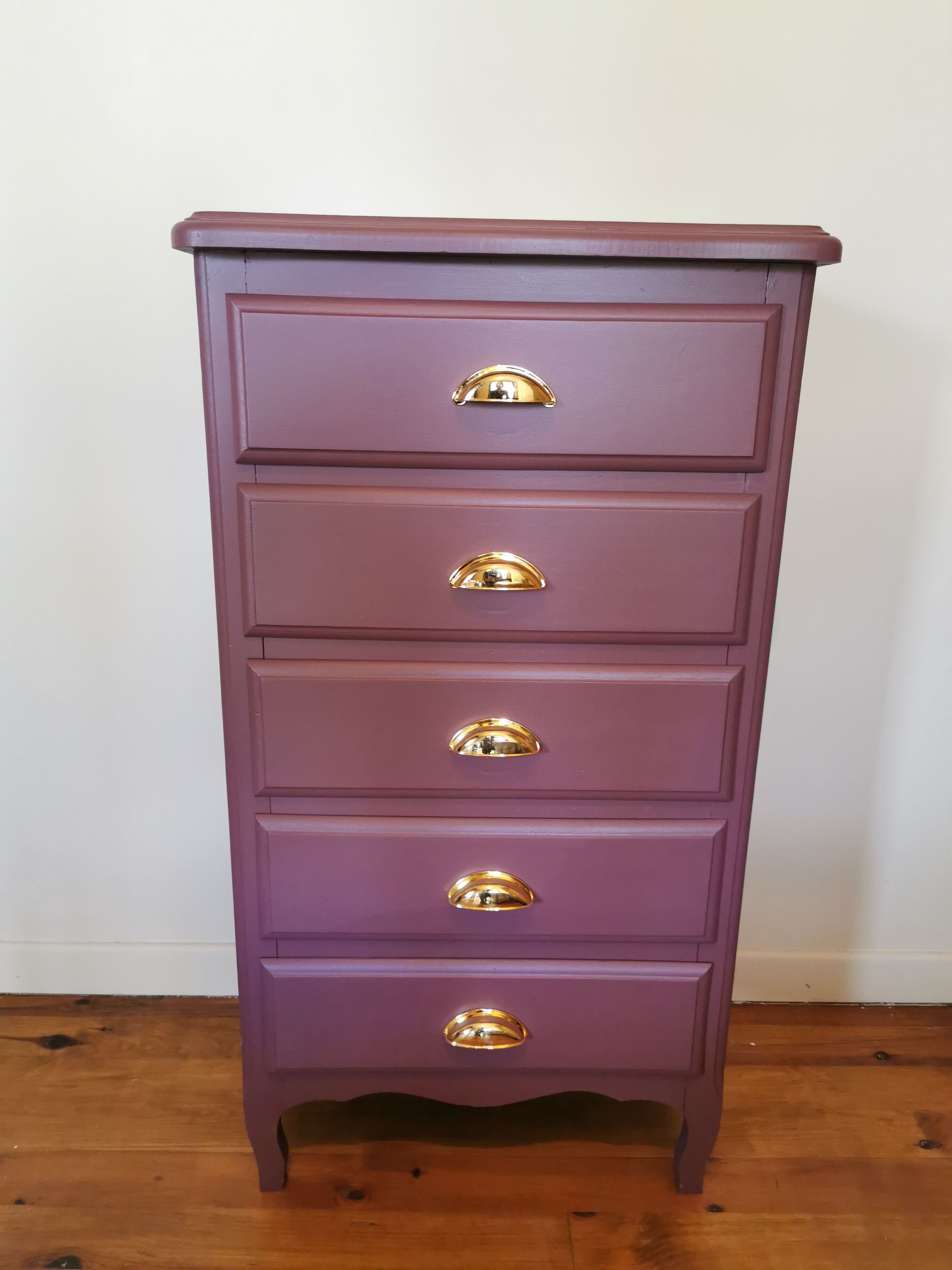 Vintage rag picker 5 drawers restyled