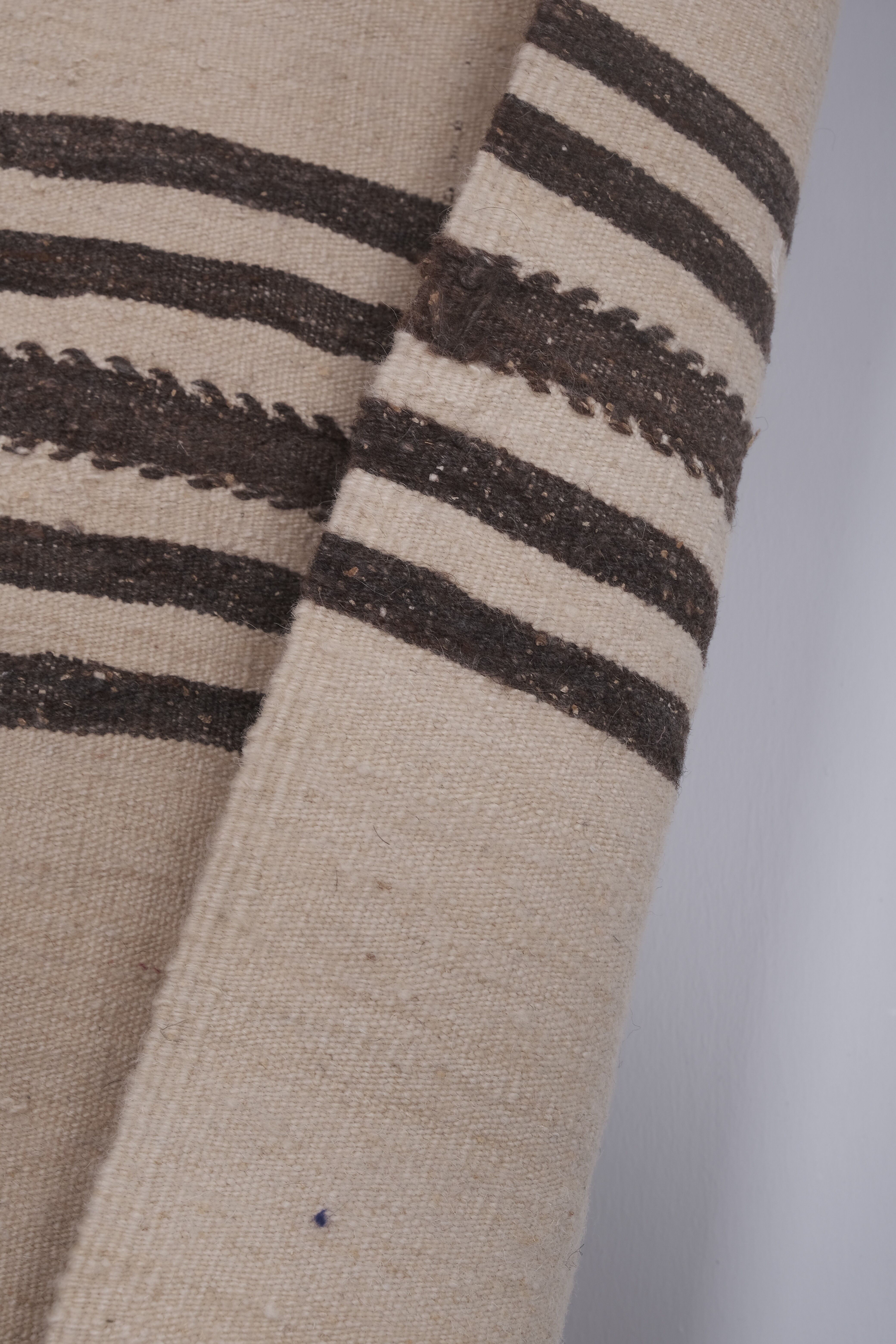 Vintage Turkish rug from Oushak, hand-woven 76x610 cm