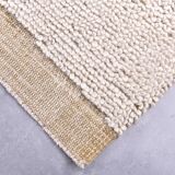 9x10 Mustard Beige Handmade Wool Moroccan Rug, 278x298Cm