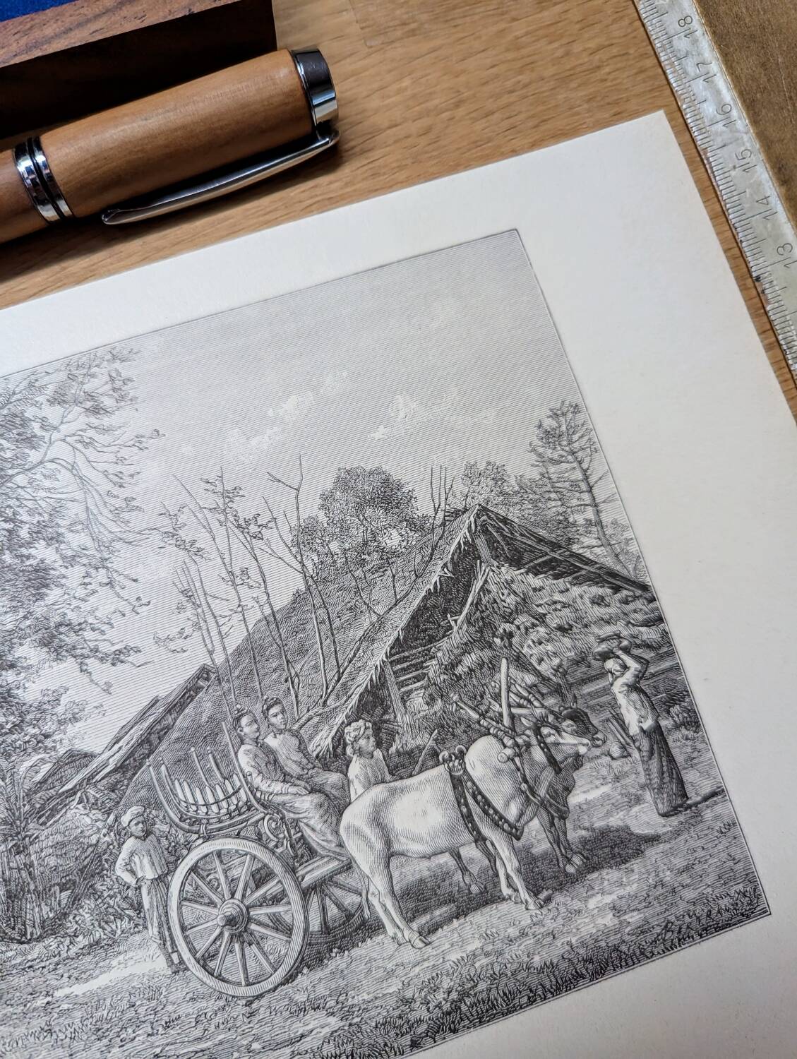 Printed in 1898, Malacca Peninsula, Malaysia.