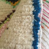 Wool rugs and colorful fabrics 145 x 91 cm