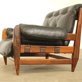 Fauteuil par Jean Gillon Rodeio pour Italma Wood Art