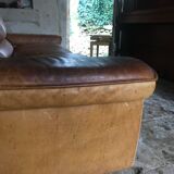 Canape leather Duvivier Made in France