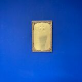 Old brass frame