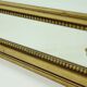 Large Decorative Gold Plated Mirror by Deknudt Belgium 1980s