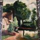 Peinture ancienne paysage