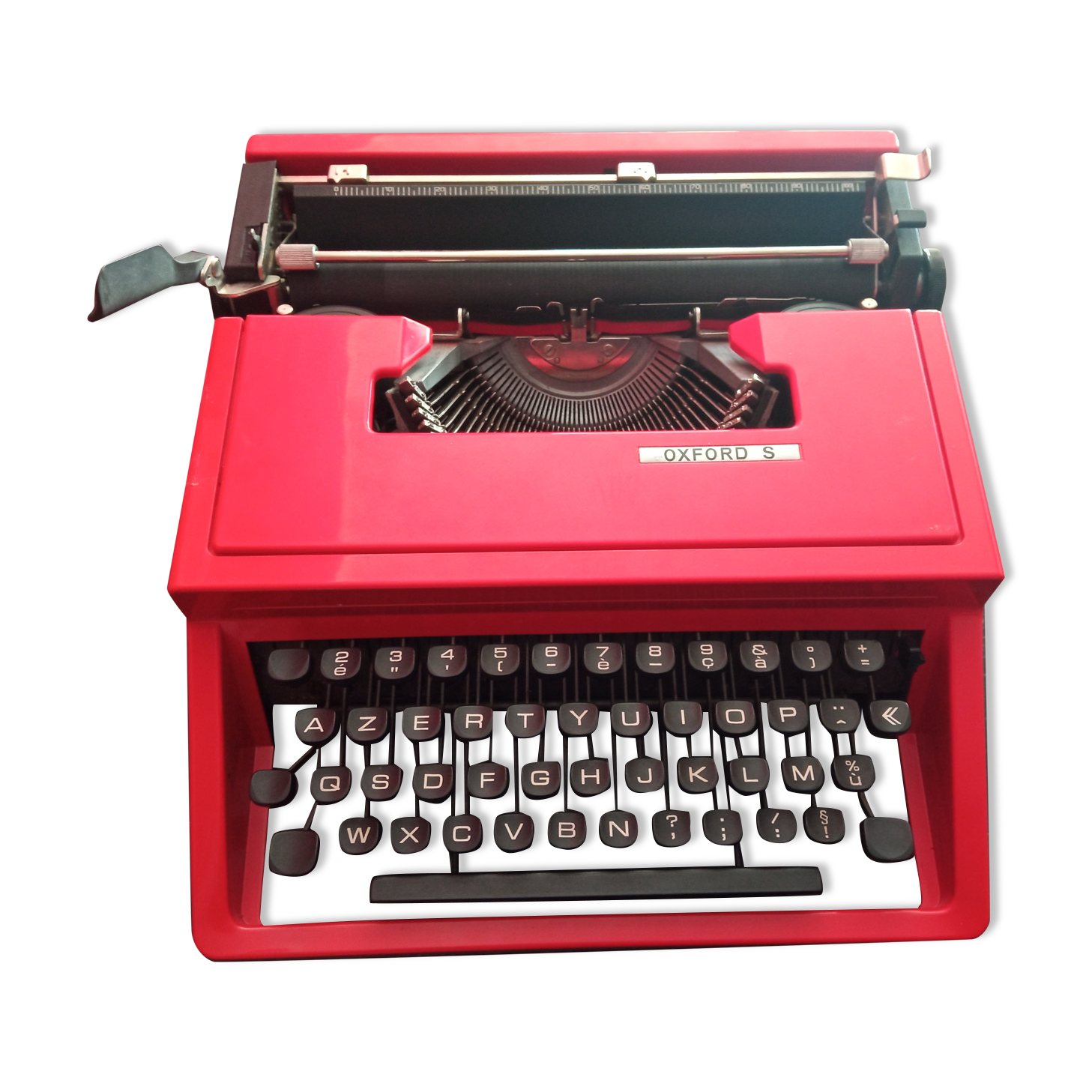 Oxford S Red Typewriter