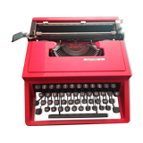 Machine à écrire Oxford S Rouge