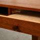 1950s Danish Teak Coffee Table with Drawers and Pull-Out Tray