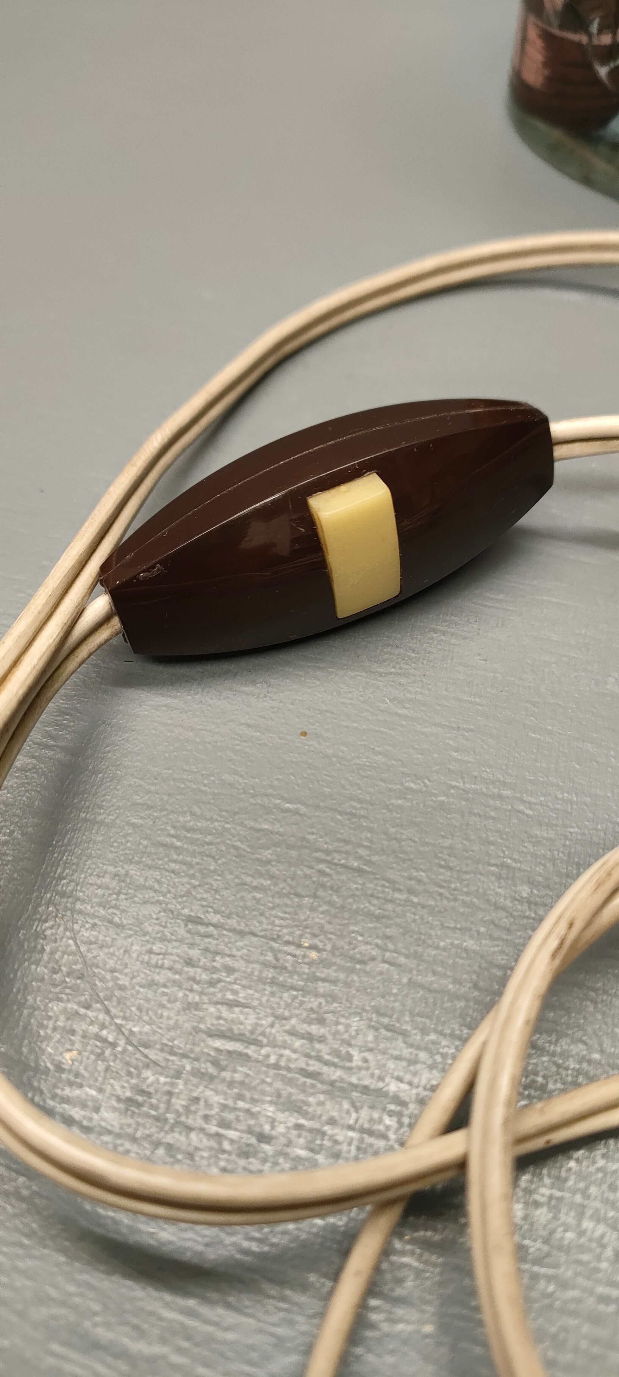 Vintage Florentine Ceramic Bedside Lamp Foot ~ 60s