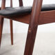 Lot de 4 chaises en teck, design danois, années 1970, Danemark
