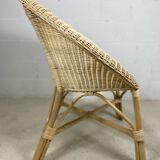 Rattan armchair