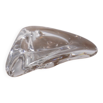 Vintage 1970s Italiandesign crystal ashtray