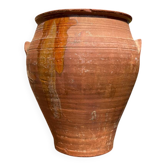 Jarre poterie en terre cuite ancienne