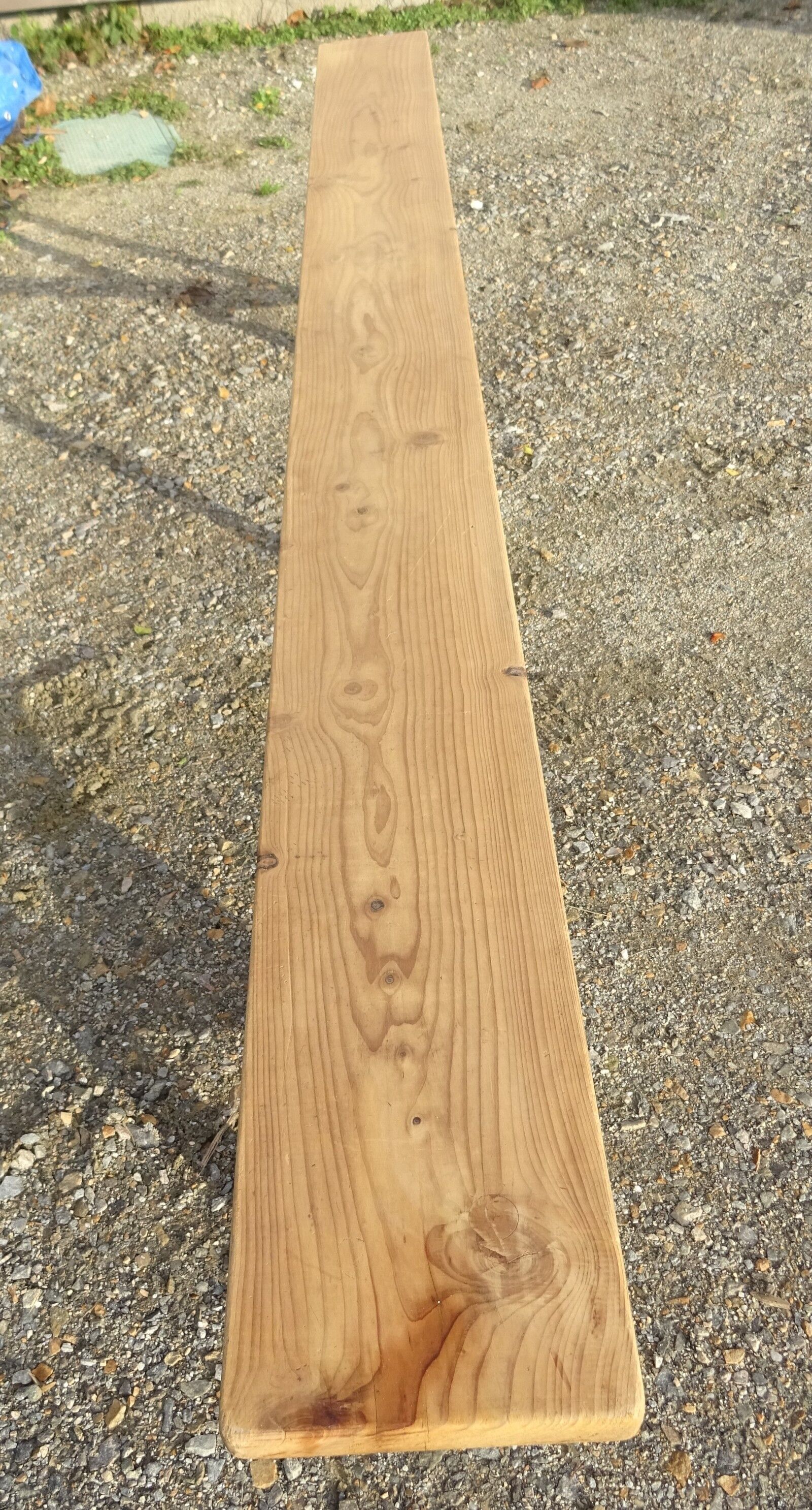 Solid wood farm bench 248 cm