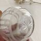 Set / Toiletries / Chiseled crystal bottles, 1920s