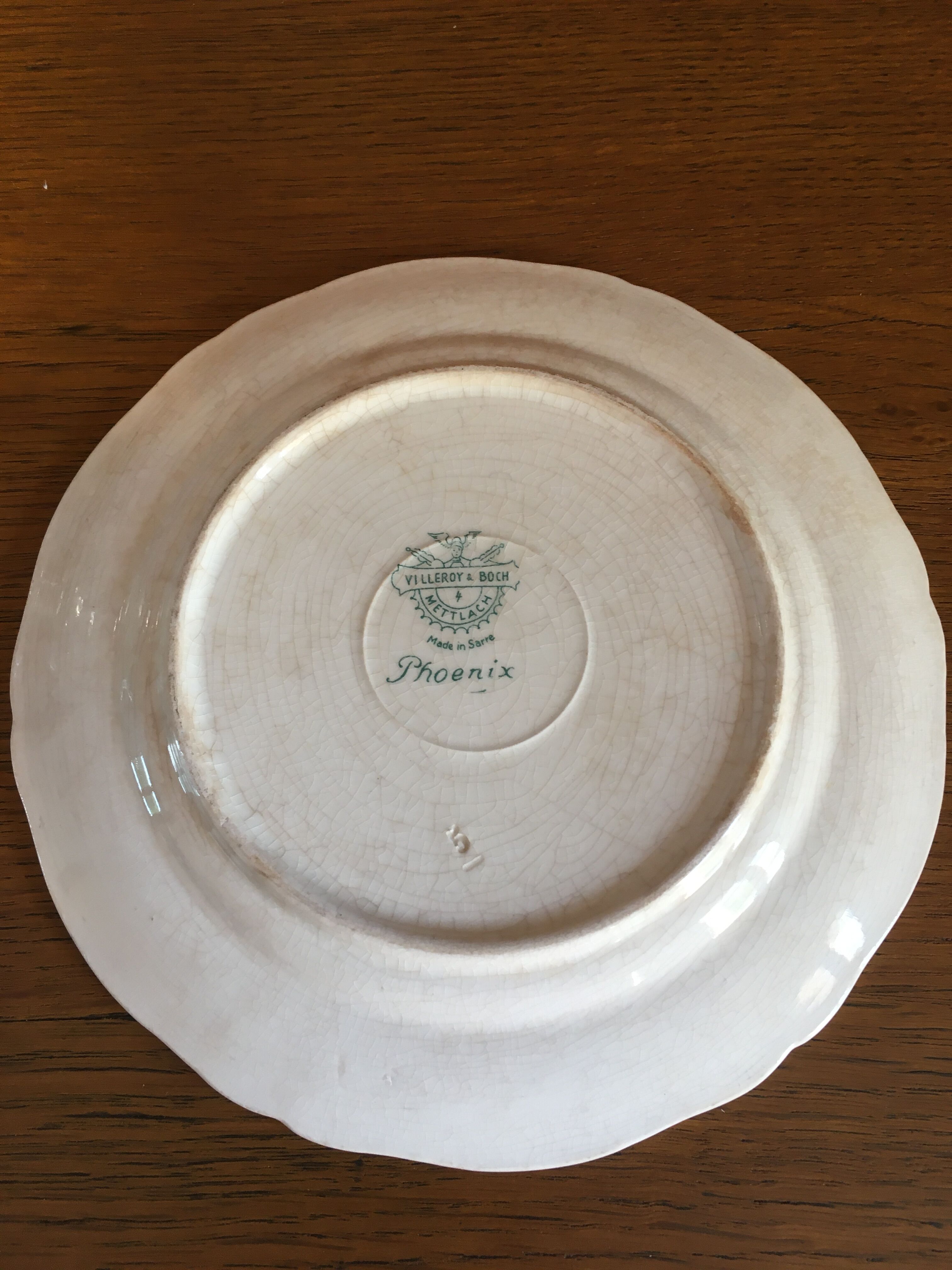 Dessert plate Villeroy Boch Phoenix series