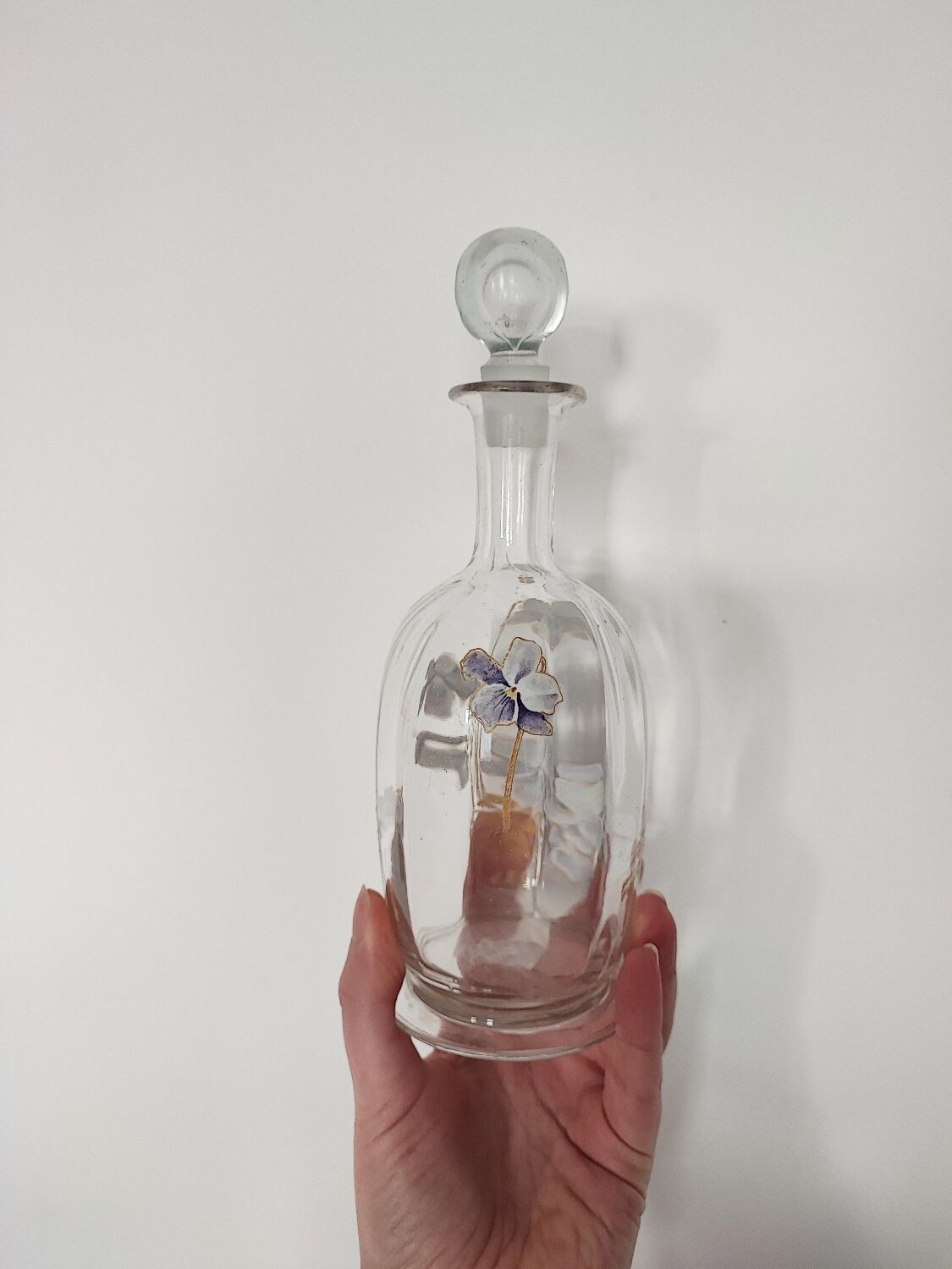 Purple decanter