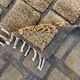 Tapis moderne berbere marocain m'rirt en laine