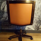 Vintage cofemo leather chair