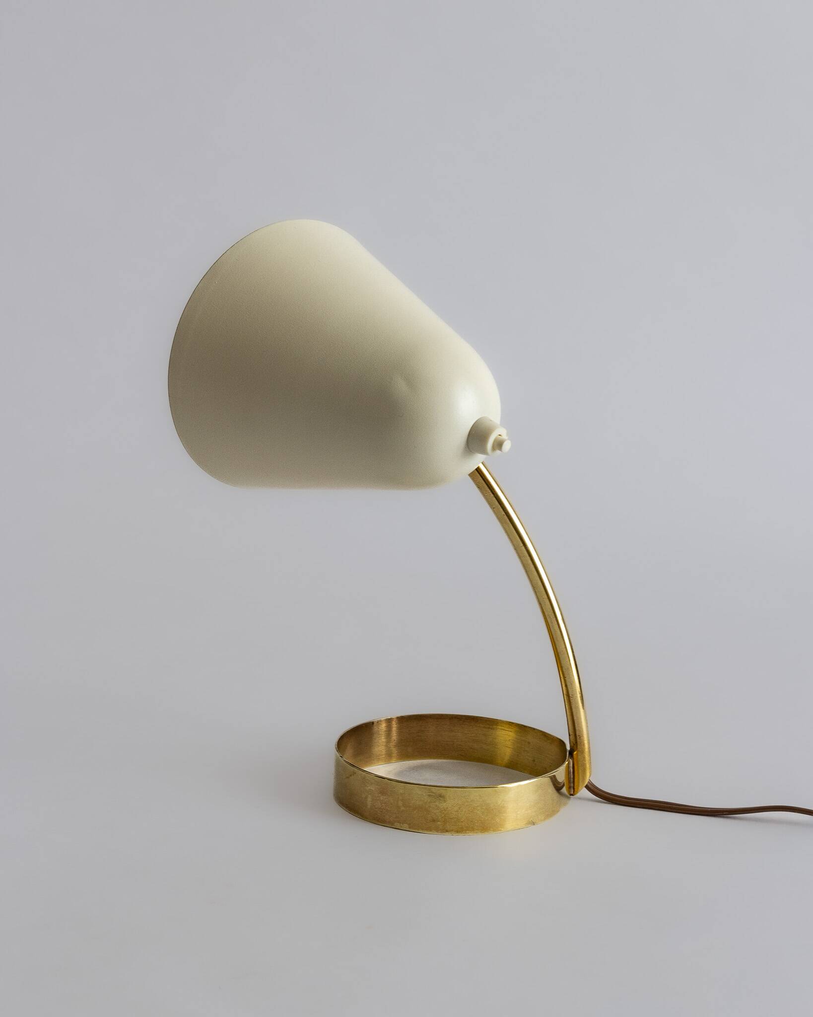 Small brass cocotte lamp – 1950s