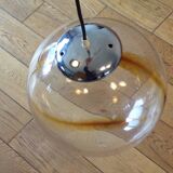 Suspension globe verre soufflé Ø30cm