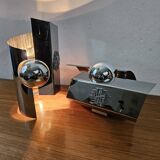 Vintage chrome wall lights - 70'S design