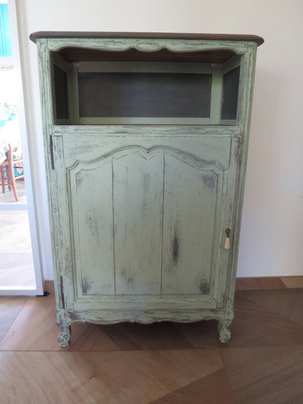 Vintage - confiturier - buffet bas – Champêtre / Shabby chic - Bois massif