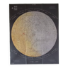 Belle affiche de la Lune de 1969