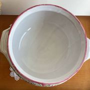 Soupière  poterie émaillée Vintage