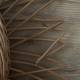 Mirror rattan sun 1970