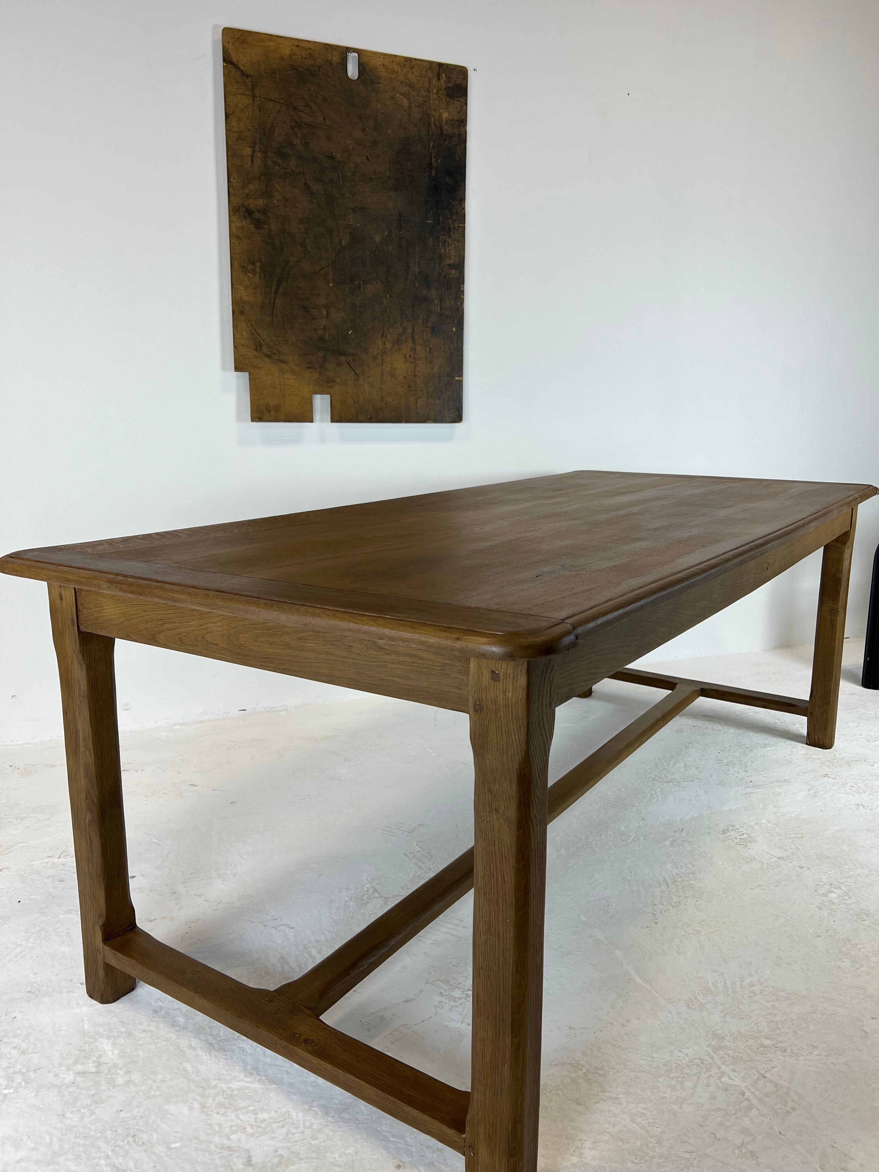 Old oak farmhouse table