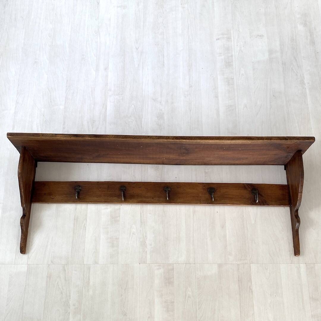 Vintage 50's kitchen wall shelf