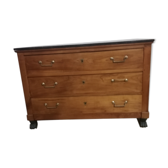 Chest of drawers empire of marble