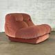 Roze Nuvolone lounge chair by Rino Maturi for Mimo padova