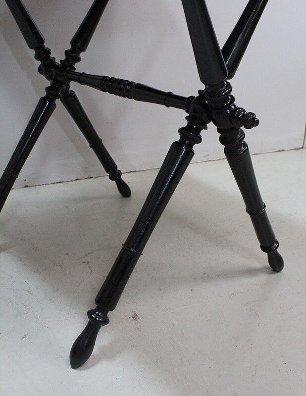 Folding table, Napoleon III era - 19th century