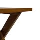 Vintage Dining Table Pinewood 60's Minimalist Dining Table