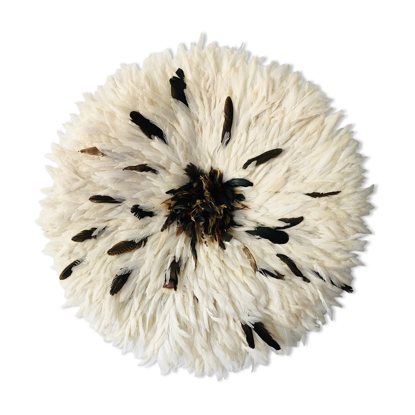 Juju hat blanc moucheté 75 cm