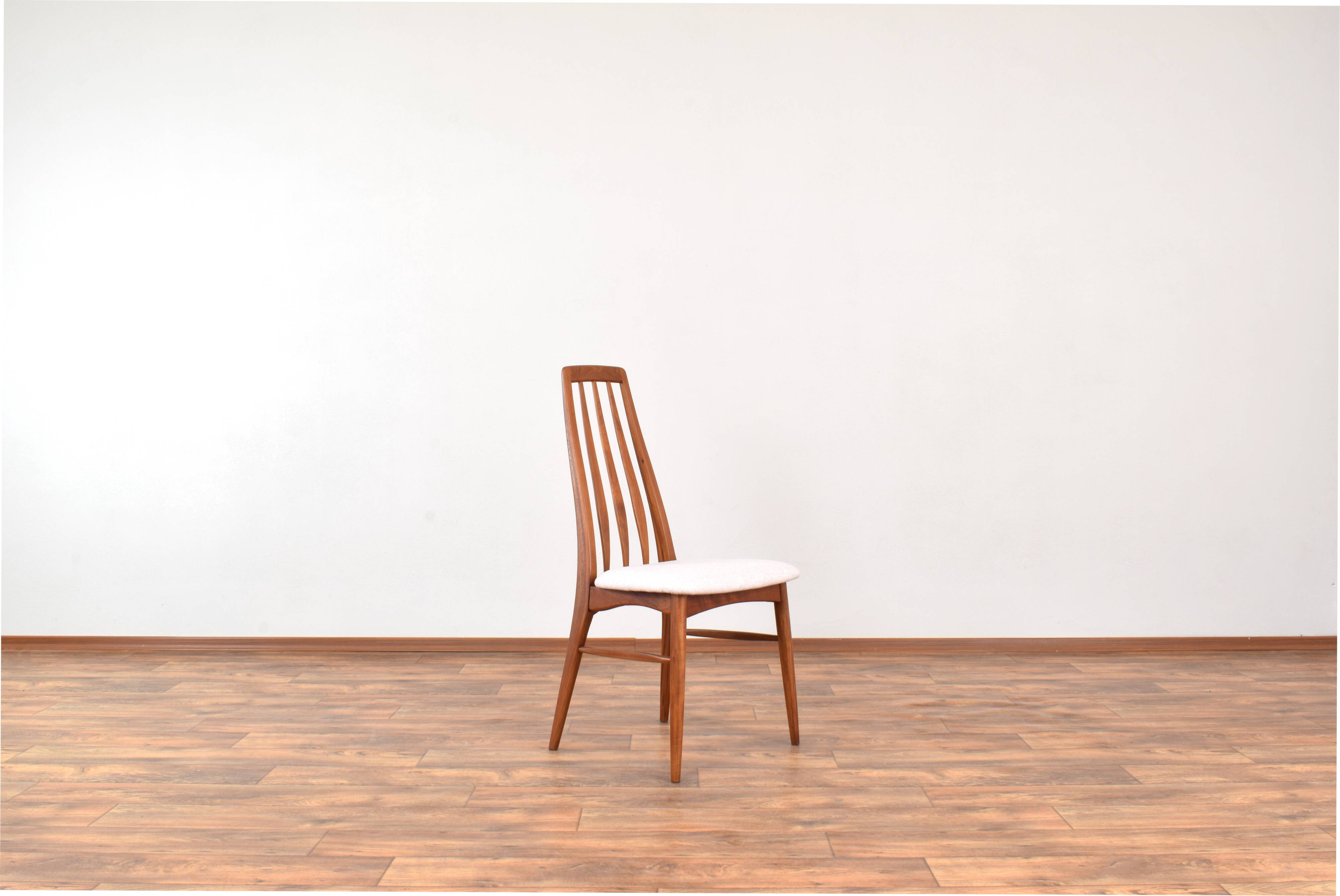 Mid-Century Teak Eva Chair by Niels Koefoed for Koefoeds Hornslet, 1960s, Set of 6