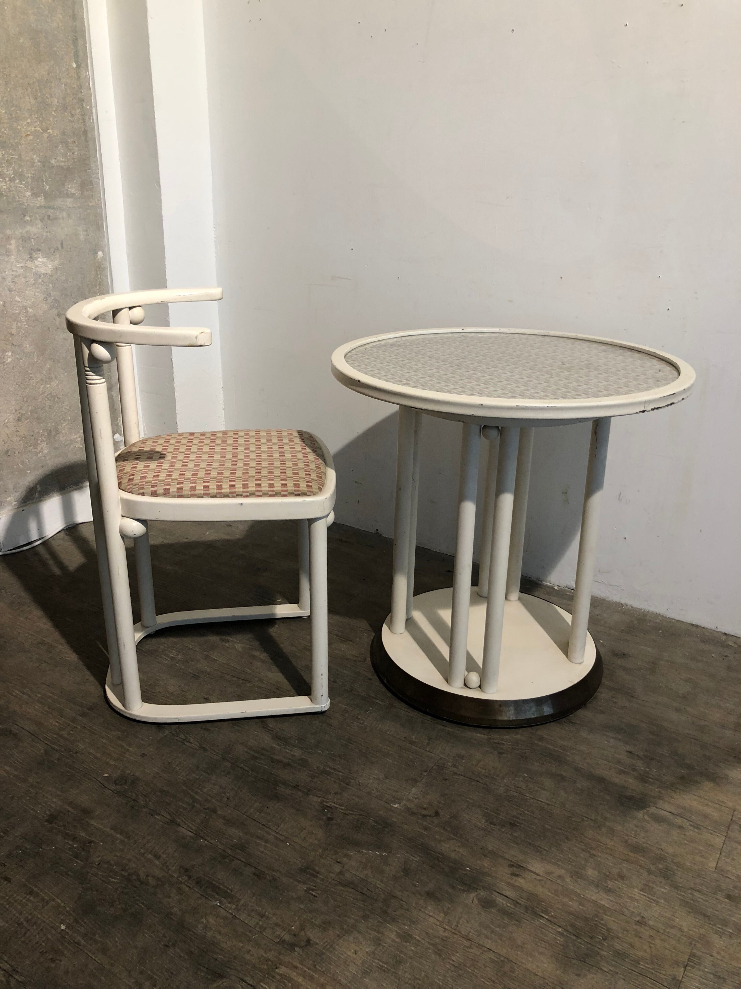 Table and Chair of Josef hoffmann