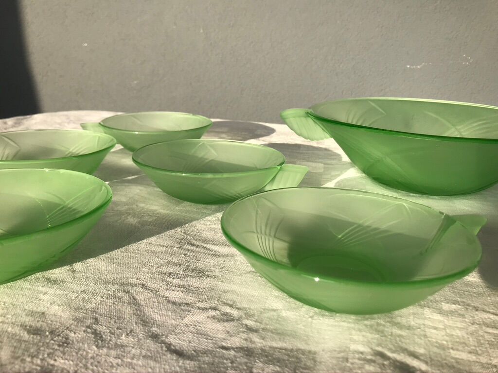 Salad and ramekins 1930/50